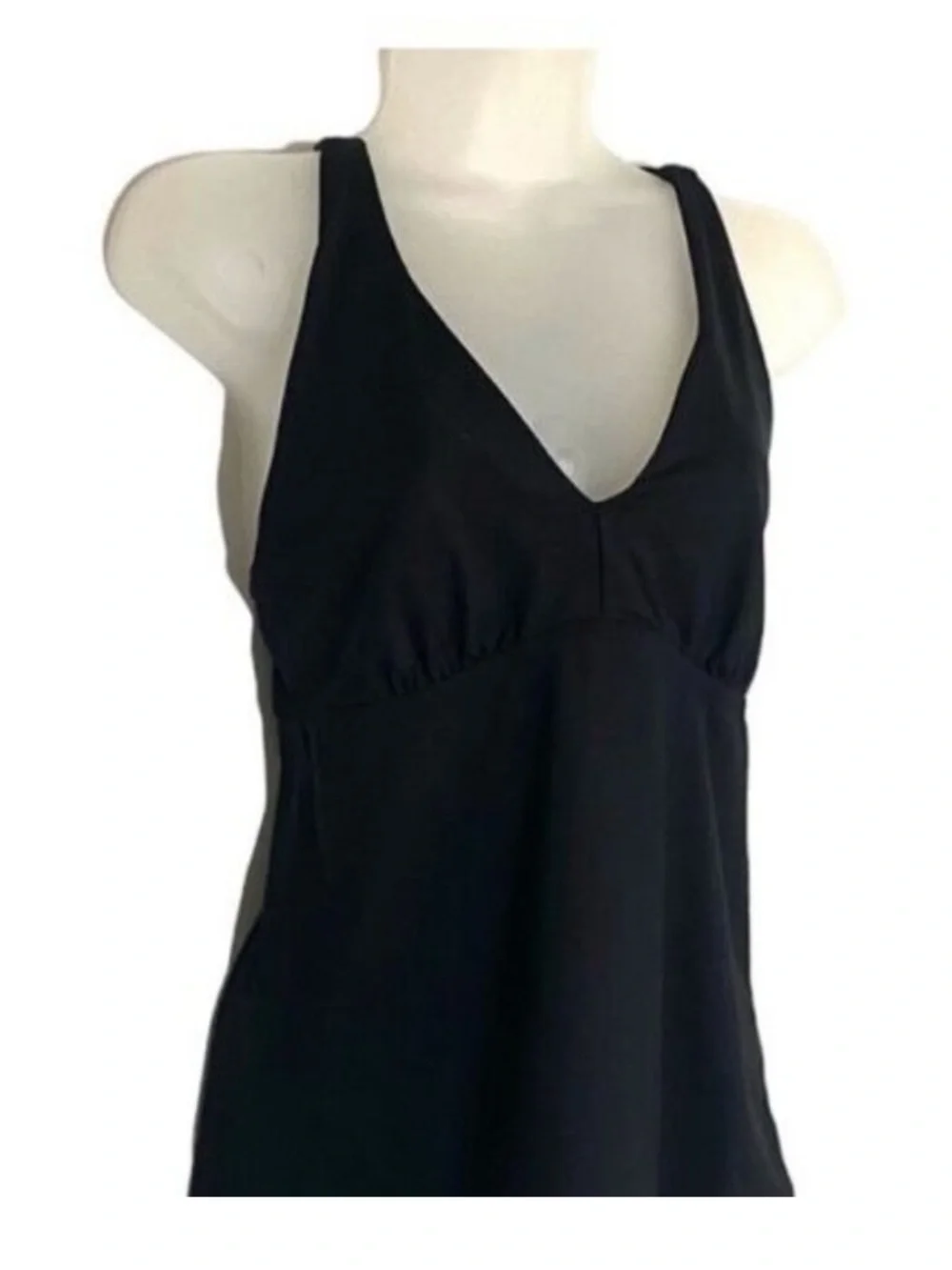 Athleta Womens Plunge‎ Swim Tankini Swim Tank UPF 50+ Beach XS